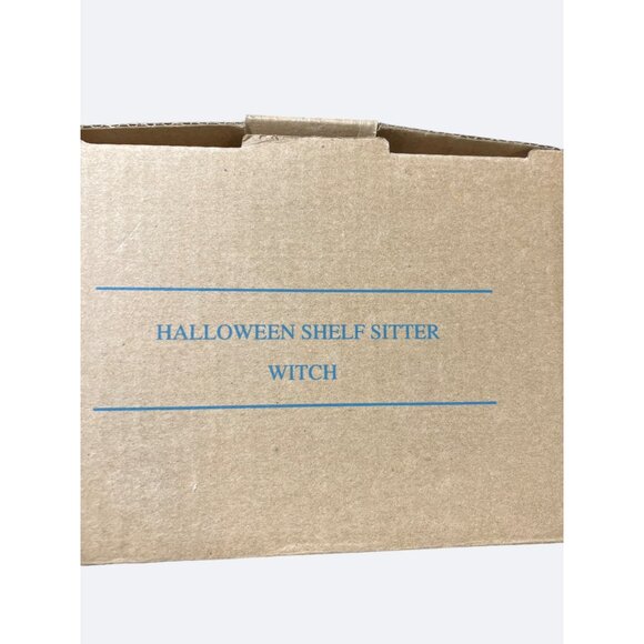 Whimsical Witch Shelf Sitter Pixie Legs Doll Halloween Decor - Picture 10 of 11